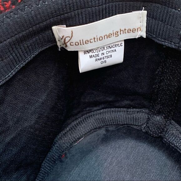 Collection eighteen Buffalo plaid fedora style hat - Picture 5 of 5